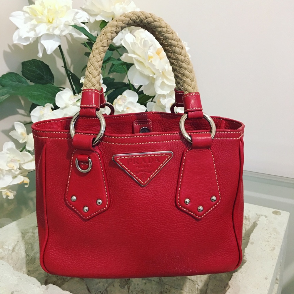 Authentic Preowned Prada mini tote